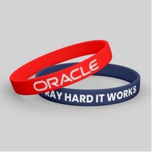 Custom Color Filled Wristbands - 1/2"