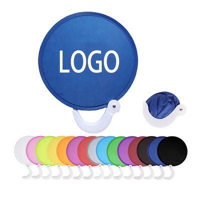 Customizable Round Foldable Nylon Fan